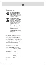 Preview for 12 page of tepro 4010-CH Operating Instructions Manual