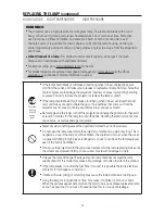 Preview for 16 page of TEQ TEQ-C6989 User Manual