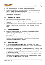 Preview for 7 page of TEQSAS LAP-TEQ PLUS Operating Manual