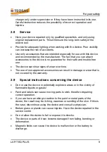 Preview for 9 page of TEQSAS LAP-TEQ PLUS Operating Manual