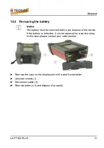 Preview for 31 page of TEQSAS LAP-TEQ PLUS Operating Manual