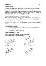 Preview for 3 page of Tequipment Ohaus USB Instruction Manual