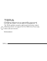 Preview for 4 page of Tera TR-590 User Manual