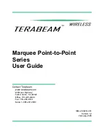 Предварительный просмотр 1 страницы TERABEAM Marquee EX User Manual