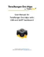 TeraBee TeraRanger Evo 64px User Manual preview