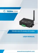 Teracom TCG120-4 User Manual preview