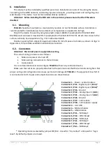 Предварительный просмотр 4 страницы Teracom TCG120 User Manual