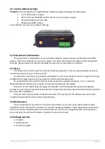 Предварительный просмотр 20 страницы Teracom TCG120 User Manual