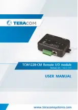 Preview for 1 page of Teracom TCW122B-CM User Manual