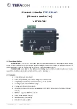 Teracom TCW122B-WD User Manual предпросмотр