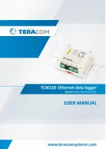 Teracom TCW220 User Manual preview