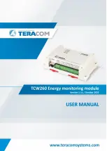 Предварительный просмотр 1 страницы Teracom TCW260 User Manual