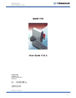 Teracue AMINET110 User Manual preview