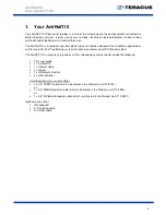 Preview for 5 page of Teracue AMINET110 User Manual