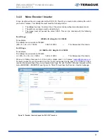 Предварительный просмотр 37 страницы Teracue ENC-300-HDSDI User Manual