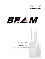 Предварительный просмотр 1 страницы Teradek beam User Manual