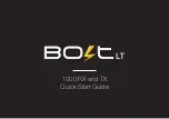 Предварительный просмотр 1 страницы Teradek Bolt LT 1000 RX Quick Start Manual