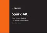 Teradek Spark 4K Quick Start Manual предпросмотр