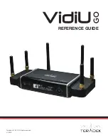 Teradek Vidiu Go Reference Manual предпросмотр