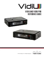 Teradek VidiU Reference Manual предпросмотр