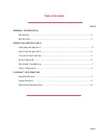 Preview for 2 page of Terahertz Technologies FM-1600 Operating Instructions Manual