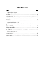 Предварительный просмотр 2 страницы Terahertz Technologies PDA-750 Operating Instructions Manual