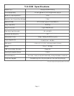 Preview for 6 page of Terahertz Technologies TIA-1200 Operating Instructions Manual