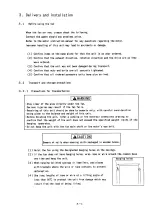 Предварительный просмотр 10 страницы Teral CMF3-HOH Instruction Manual