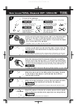 Teral DSP-125H-AWV Quick Start Manual предпросмотр