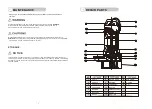 Предварительный просмотр 8 страницы Teral Patron SP-10 Operation Manual