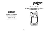 Preview for 1 page of Teral Patron SP-20 Operation Manual