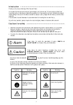 Preview for 2 page of Teral VFZ Series Instruction Manual