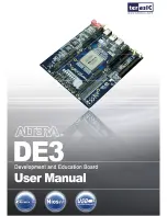 Terasic Altera DE3 User Manual preview