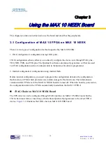 Предварительный просмотр 11 страницы Terasic ALTERA MAX 10 NEEK User Manual