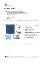 Предварительный просмотр 6 страницы Terasic Cypress CapSense P0080 User Manual