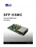 Предварительный просмотр 1 страницы Terasic SFP HSMC User Manual