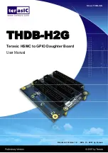 Предварительный просмотр 1 страницы Terasic THDB-H2G User Manual