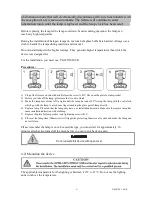 Preview for 6 page of Terbly Beam 2R User Manual