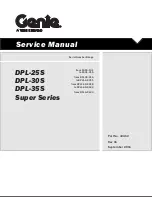 Предварительный просмотр 1 страницы Terex 1501-915 Service Manual