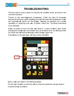 Preview for 14 page of Terex 3B6 Troubleshooting Manual