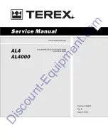 Preview for 1 page of Terex AL4 Service Manual