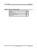 Preview for 22 page of Terex AL8000HT Service Manual