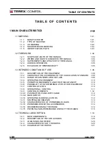 Preview for 4 page of Terex CBR 40H-4 Operating Instructions - Installation Maintenance