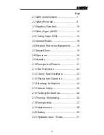 Preview for 7 page of Terex DTM 00101 (standard) Operation And Maintenance Manual