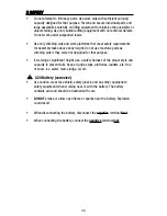 Preview for 32 page of Terex DTM 00101 (standard) Operation And Maintenance Manual