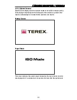 Preview for 57 page of Terex DTM 00101 (standard) Operation And Maintenance Manual