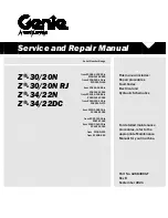 Terex Genie 20N RJ Service And Repair Manual preview