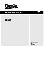 Terex Genie AL5HT Service Manual preview