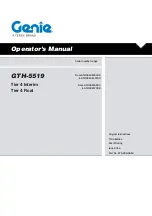 Terex Genie GTH5516M-5338 Operator'S Manual preview