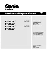 Terex Genie S-80 HF Series Service And Repair Manual preview